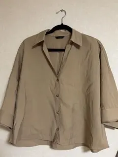 ZARA 5分袖ブラウス