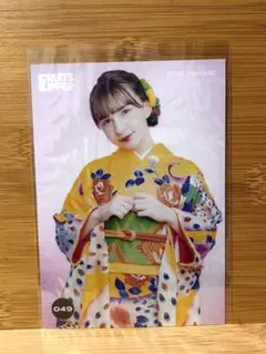FRUITS ZIPPER早瀬ノエル 晴れ着 生写真