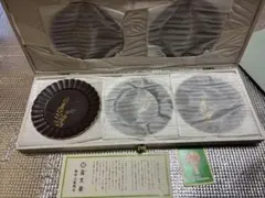 陶器小皿 葆文窯 銘々皿 菓子器 約13cm 和風 日本 5枚