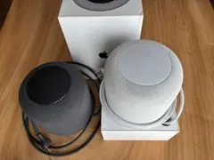 Apple Pod 第1世代 スペースグレー 箱セット APPLE HOMEPOD スペースグレー 第一世代