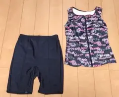 ミラショーン　フィットネス水着　シェイプアップ水着　セパレート　美品のサムネイル