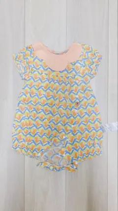 moimoln ロンパース 80cm 半袖 花柄 女の子のサムネイル