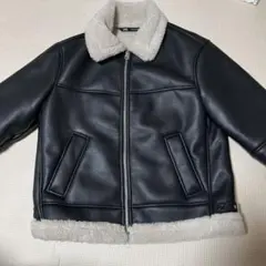 ZARA ブラック レザージャケット M