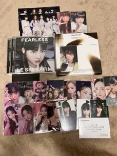 LE SSERAFIM FEARLESS CD、トレカセット