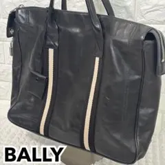 M*I様 Bally 2way 仔牛革 オールレザー メンズ ビジネスバッグ 黒