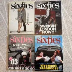 モッズ雑誌「Sixties MAGAZINE」のVol.01〜04の4冊セット