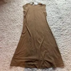 新品タグ付き　イエナ Cotton Linen Flare Dres ワンピース