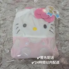 サンリオ　ハローキティキャラクター形巾着　ハローキティ巾着　巾着袋　ぬいぐるみ袋