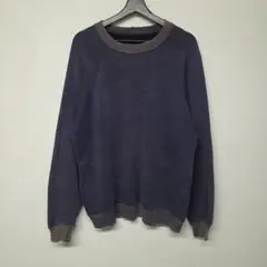 50s 60s スウェット ナス紺 セットインスリーブ 鬼フェードVINTAGE