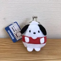 ★タグ付き★ サンリオ　キャラがま　コインケース　おてがま　ポチャッコ