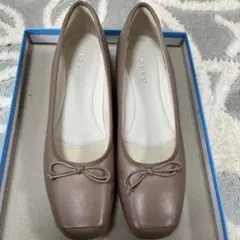 fauve ベージュ バレエシューズ 24.5cm