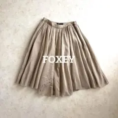 サーキュラースカート ひざ丈スカート