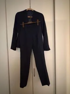 紺パンツスーツ Sサイズ4(11号)ジャケット