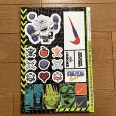 ONE PIECE × NIKE スペシャルコラボステッカー