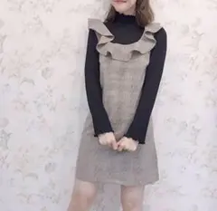 AnMILLE(アンミール) フリルレイヤードワンピース