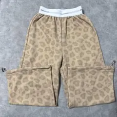 anonbaby ヒョウ柄 スウェットパンツ 120cm