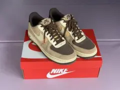 NIKE Air Force 1 29cm ベージュ/ブラウン エアフォース