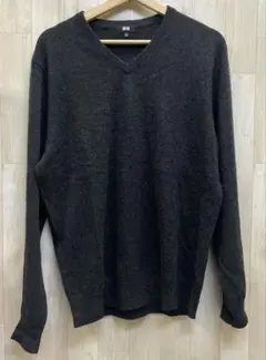UNIQLO ユニクロ カシミヤVネックセーター（長袖） メンズXL