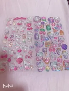 ハローキティ 立体シールセット