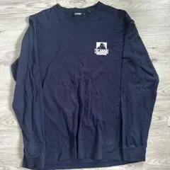 XLARGE ネイビー ロングスリーブ Tシャツ XL