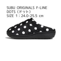 SUBU ORIGINALS F-LINE DOTS（ドット）1 24-25.5