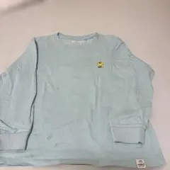 ユニクロ　PEANUTS ウッドストック 長袖カットソー 水色