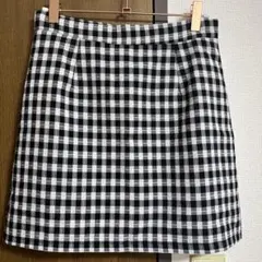 SHEIN チェック柄ミニスカート