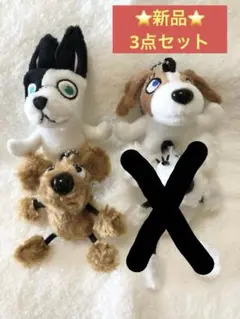 【MU SPORTS】 キャラクターチャーム 3点セット　新品未使用のサムネイル