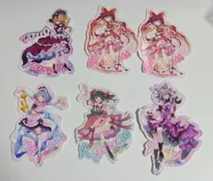 東方Project　博麗霊夢　フランドール　ダイカットステッカー　まとめ売り