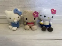 ハローキティ ぬいぐるみストラップ 3体セット