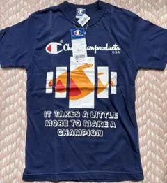 新品タグ付き　Champion Tシャツ ネイビー 150サイズ　訳あり品