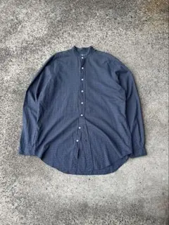 90s Ralph Lauren チェックシャツ スタンドカラー ラルフローレン