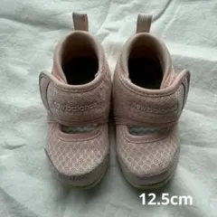 12.5cm newbalance ベビーサンダル ピンク
