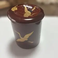 竹　金輪寺棗　雲鶴蒔絵 竹 金輪寺棗 雲鶴蒔絵 - メルカリ