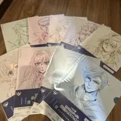 アニメキャラクタークリアファイル9枚セット