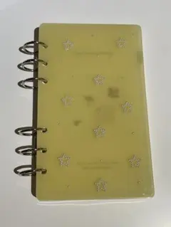 韓国 セービング A６レジンバインダー ひまわり第３弾 クリア＆ライトグレー 韓国 セービング A6レジンバインダー ひまわり第3弾 クリア