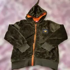 ベビードール　恐竜デザイン フリースジャケット 130センチ