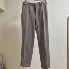 千鳥柄 スラックス ポリエステル混合