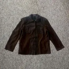 あ*様 メンズ ブラウン ジャケット アメカジ グランジ Mサイズ