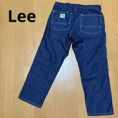 Leeリー ダンガリーズ イージー ベイカー ストレッチ クロップドパンツ