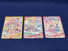 ひみつのアイプリ　配布カード　ひまり　ポッピンハートバズリウム他　3枚セット