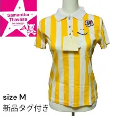 【新品未使用】Samantha Thavasa　ゴルフ　ポロシャツ　M　綿100のサムネイル