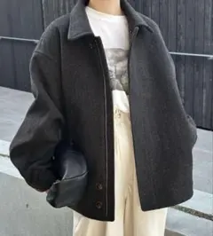 ビッグシルエットミドルコート