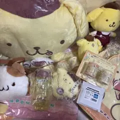 ポムポムプリン ぬいぐるみセット