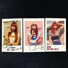 【即日発送】ohmygirl yooa ユア 直筆サイン入り　チェキ 2025年最新】oh MY girl サインの人気アイテム - メルカリ