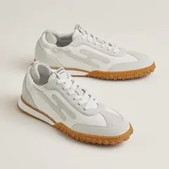 【本日限定】HERMES スニーカーホワイト スニーカージェット 42.5のサムネイル
