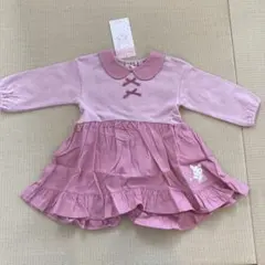 キムラタン　クーラクール　天使の羽根　ワンピース　裏微起毛