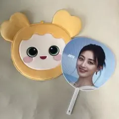 韓国限定 TWICE THIS IS FOR うちわ カバー セット ジヒョ 韓国限定 TWICE THIS IS FOR うちわ カバー セット ジヒョ