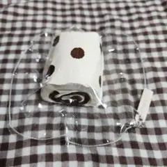 スクイーズ 一口鱼圆 ドット ロールケーキ チョコ クリーム