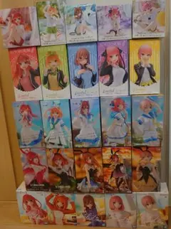 五等分の花嫁　フィギュア　まとめ売り　desktop cute バニー　等